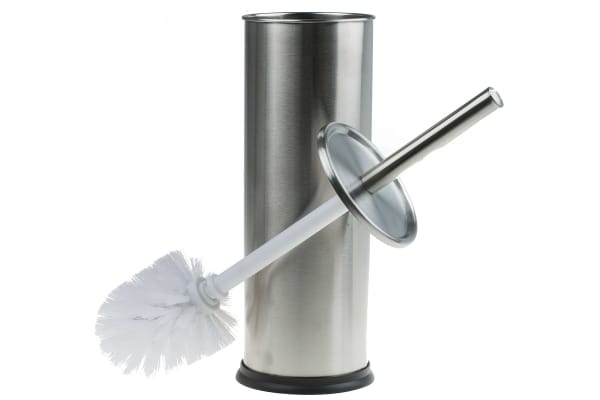 Product image for Stainless Steel Toilet Brush Set