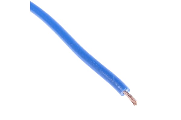 Product image for Dark blue tri-rated cable 0.75mm 100m