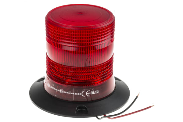 Product image for LED BEACON, RED, 3 POINT, 10-30VDC