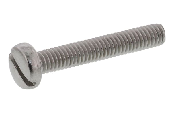 Product image for ZnPt stl slot pan head screw,M3.5x16mm