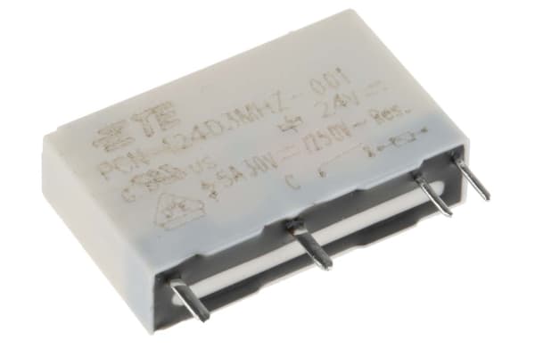 Product image for Relay Power 5A 24VDC PCB THT