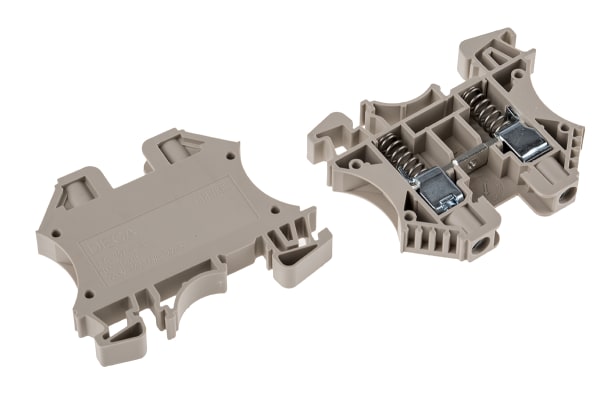 Product image for Spring Loaded Terminal Block, 6sq.mm