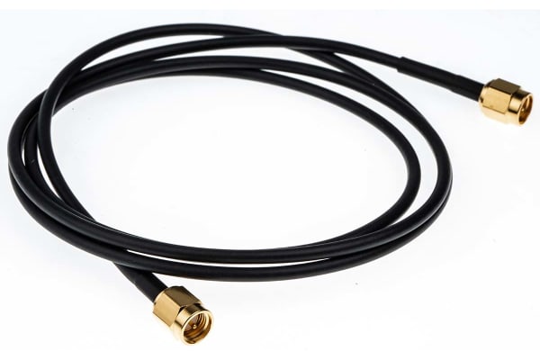 Product image for SMA STR PLG TO SMA STR PLG RG174 1.0M