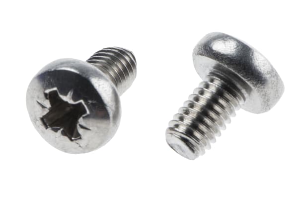 Product image for A2 s/steel cross pan head screw,M3x5mm