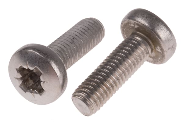 Product image for A2 s/steel cross pan head screw,M8x25mm