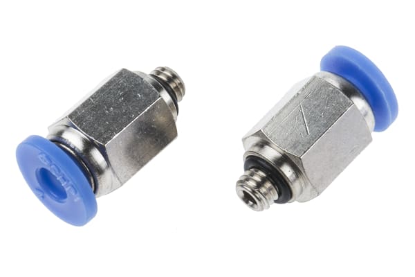 Product image for Straight Adaptor, M5 x 4 mm