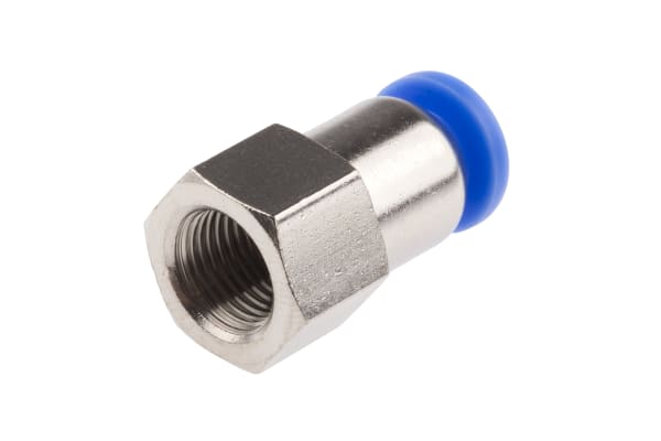 Product image for Female Straight Adaptor, R1/8" x 6 mm