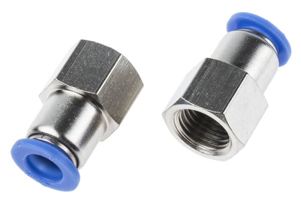 Product image for Female Straight Adaptor, R1/4" x 8 mm