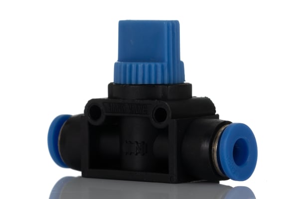 Product image for In-Line Manual Control Valve, 8 mm