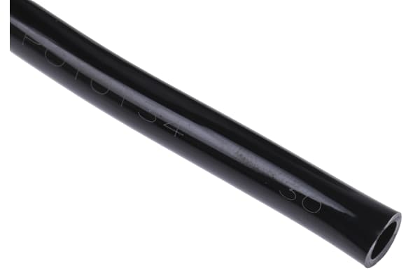 Product image for Polyurethane Tube, Black 4mm ID , 6mm OD