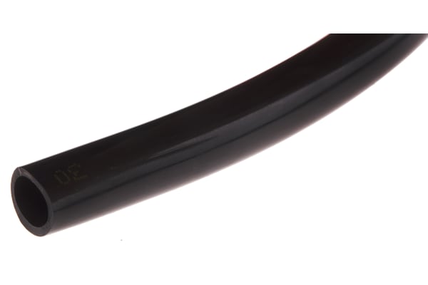 Product image for Polyurethane tube,Black 7.5mm ID 10mm OD