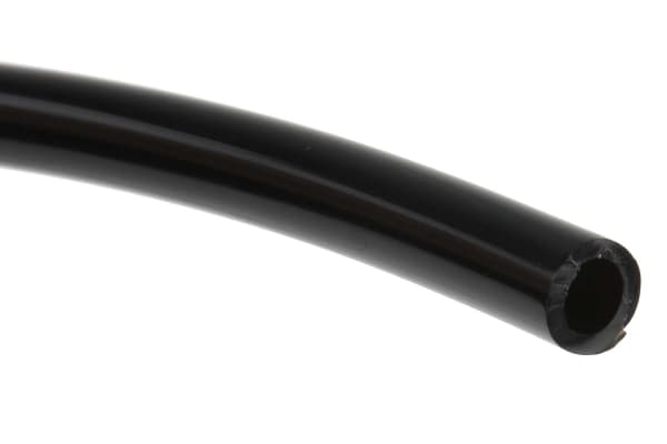 Product image for Polyurethane ube, Black, 5mm ID, 8mm OD