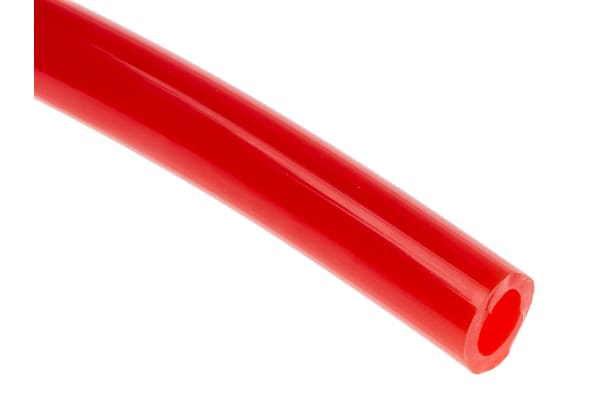 Product image for Polyurethane Tube, Red, 5mm ID, 8mm OD