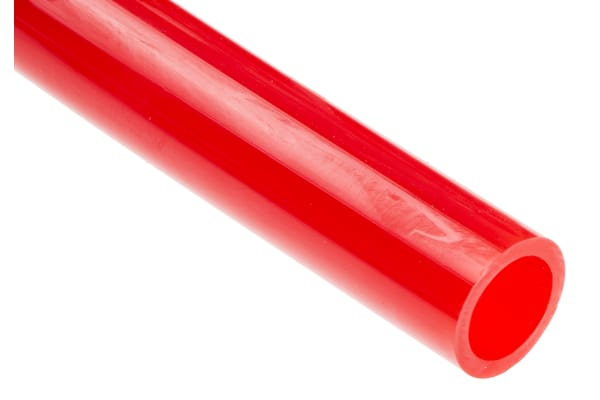 Product image for Polyurethane Tube, Red, 9mm ID, 12mm OD