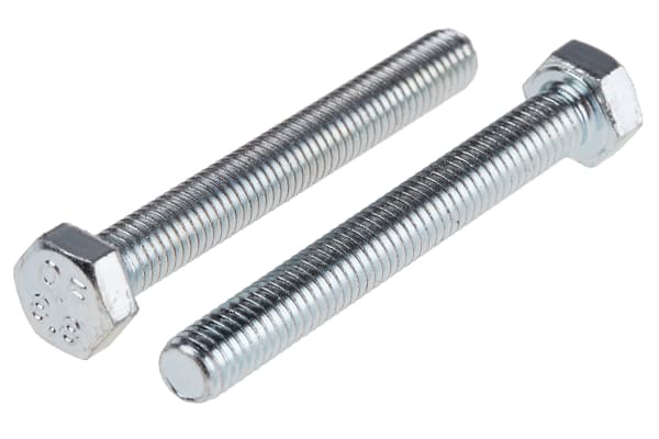 Product image for ZnPt stl high tensile set screw,M5x40