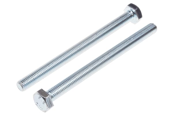 Product image for ZnPt stl high tensile set screw,M6x80