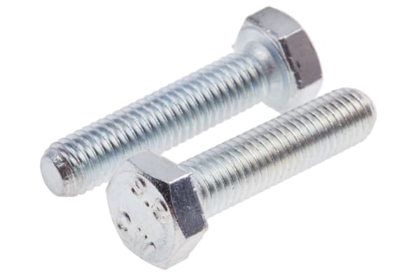 Product image for ZnPt stl high tensile set screw,M8x35