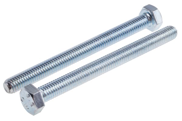 Product image for ZnPt stl high tensile set screw,M8x90