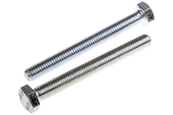 Product image for ZnPt stl high tensile set screw,M8x75