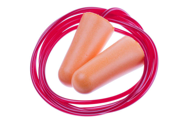 Product image for Corded PU foam ear plug, 200 pairs