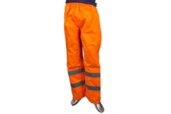 Product image for Hi-Vis Orange Motorway Trousers, M