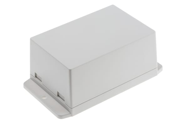 Product image for Flanged Utility Case, White,105x70x50mm