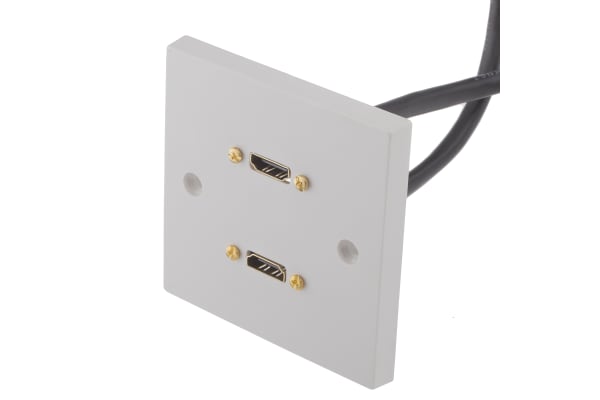 Product image for Single faceplate 2x HDMI stub