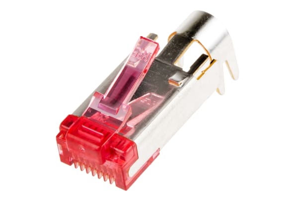 Product image for RJ45 MALE INSERT CAT6 8-POS