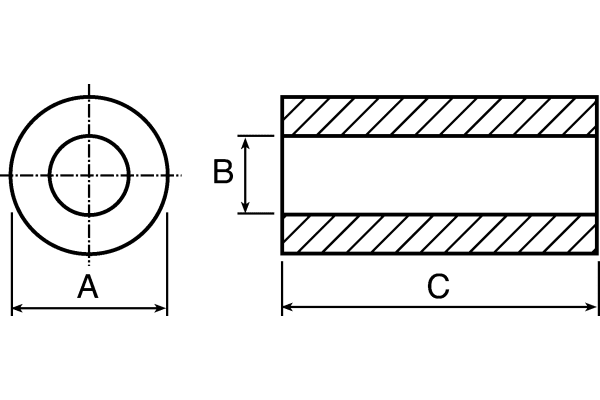 Product image for 2643665802 EMI SUPPRESSION BEAD,88OHM