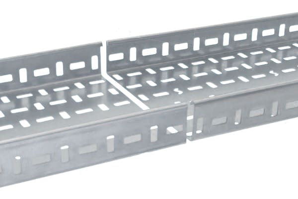 Product image for RETURN FLANGE STEEL CABLE TRAY,3MX75MM