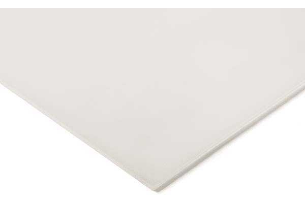 Product image for White polyethylene sheet,500x500x20mm