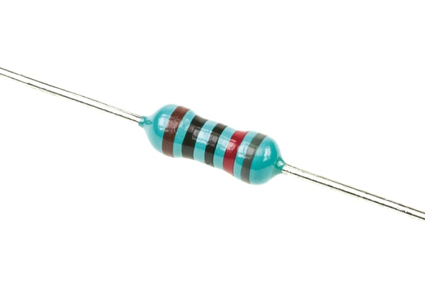 Product image for METAL FILM RESISTOR,820R 0.6W