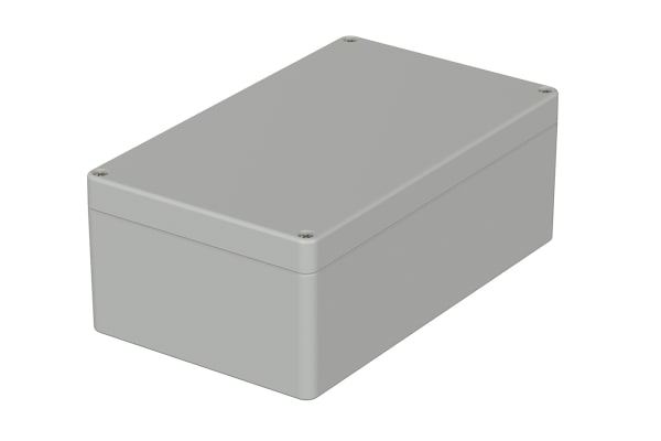 Product image for IP65 LIGHT GREY ABS BOX,200X120X75MM