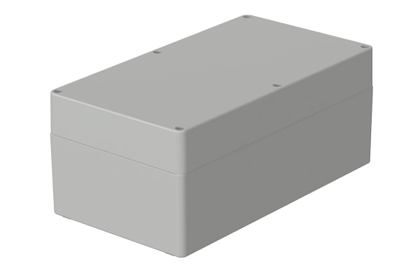 Product image for IP65 LIGHT GREY ABS BOX,360X200X150MM