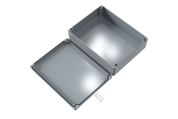 Product image for IP66 ALUMINIUM ENCLOSURE,400X310X110MM