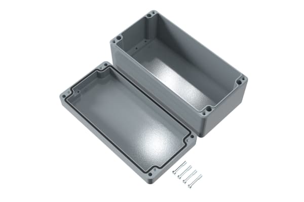 Product image for IP66 ALUMINIUM ENCLOSURE,200X100X80MM