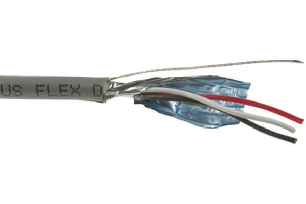 Product image for Cable 24AWG 3C 5.26 OD XGF Supra shield