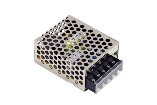 Product image for Power Supply,RS-15-24,SMPS,24V,0.62A,15W