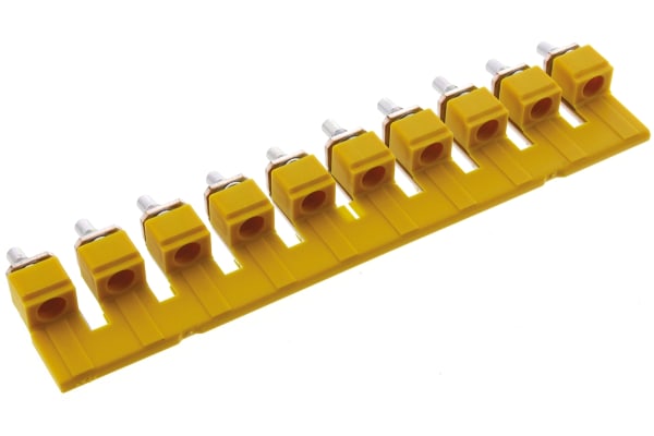 Product image for Jumper bar screw-in 10w, 10mm terminals