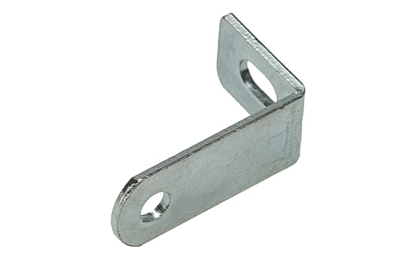 Product image for RS PRO 15 x 25mm 2 Hole Steel Angle Bracket