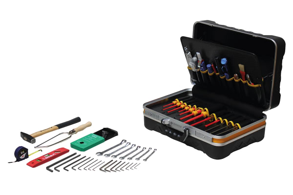 Product image for Bernstein 64 Piece Electronics Tool Kit with Case