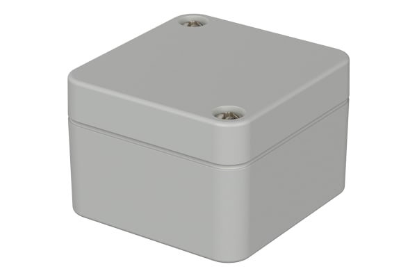 Product image for IP65 LIGHT GREY ABS BOX,52X50X35MM