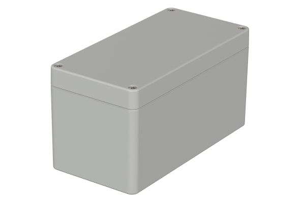 Product image for IP65 LIGHT GREY ABS BOX,160X85X80MM