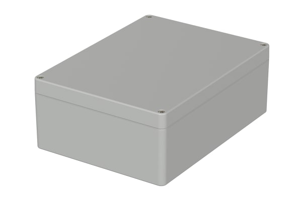 Product image for IP65 LIGHT GREY ABS BOX,200X150X75MM