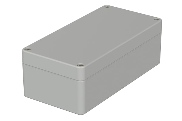 Product image for IP65 LIGHT GREY ABS BOX,160X80X55MM