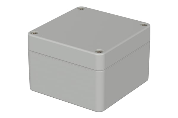 Product image for IP65 LIGHT GREY ABS BOX,82X80X55MM