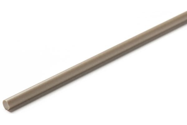 Product image for Acetal plastic rod stock,1m L 8mm dia