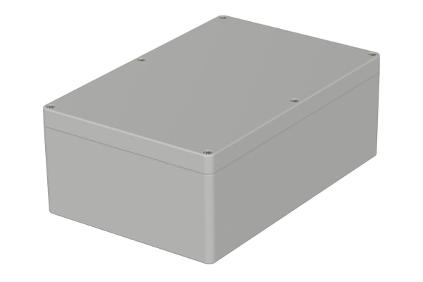 Product image for IP65 ENCLOSURE W/GREY LID,240X160X90MM