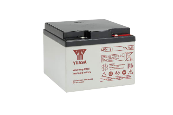 Product image for Yuasa NP24-12I Lead Acid Battery - 12V, 24Ah