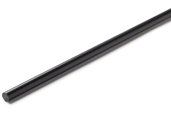 Product image for Grey PVC rod stock,1m L 6mm dia